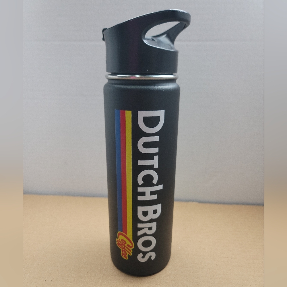 Dutch Bros. 20oz. Slim Black Tumbler - New